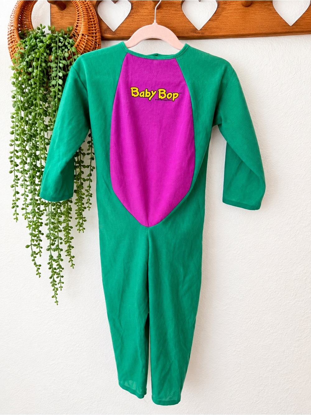 Vintage 1992 Barney Baby Bop Costume 3-4 Years Lyons Group Imagineering USA